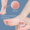 2pcs Manual Compact and Portable Double-sided Nano Hair Removal Foot Scrubbers(Blue)