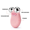 A210 Household Skin Rejuvenation Micro-current Beauty Instrument Facial Radio Frequency Massage Instrument(Pink)