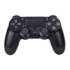 Wireless Bluetooth Snowflake Button Game Controller for Sony PS4(Black)