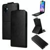 For Samsung Galaxy F06 5G / M06 5G Magnetic Vertical Flip Leather Phone Case with Buckle(Black)