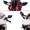 Motorcycle Modification Reversing Mirror Accessories For Kawasaki(Black)