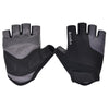 BOODUN Non-slip Half Finger Shock Absorption Breathable Heat Dissipation Outdoor Riding Gloves, Size:L(Black and Grey)
