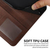 For vivo V40 / V40 Pro / T3 Ultra Stitching Calf Texture Buckle Leather Phone Case(Brown)