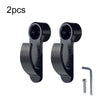 2pcs Motorcycle Modified Helmet Hook Scooter Side Storage Hook(Black)