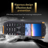 Rugtel R2C Rugged Phone, IP68 Waterproof Dustproof Shockproof, 2.4 inch, MTK6261D, 2500mAh Battery, SOS, FM, Dual SIM (Orange)