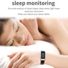 K50 1.08 inch Leather Band Earphone Detachable IP67 Waterproof Smart Watch Support Bluetooth Call(Black)