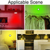 TL009-RGB Wireless Timer Dimming Night Lights Party RGB Atmosphere Lights with Remote Control(White)