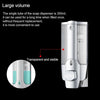 Wall-mounted Plastic Manual Single-head Soap Box Hotel Soap Dispenser, Style:Plating