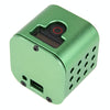 Housing Shell CNC Aluminum Alloy Protective Cage with Insurance Back Cover for GoPro HERO5 Session /HERO4 Session /HERO Session(Green)