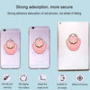 Multifunctional Metal Cartoon Cats Claw Cell Phone Ring Holder, Color: Rose Red Edge Rose Golden