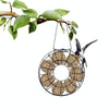 Automatic Hanging Bird Feeder - Circular, Metal, Wild Bird