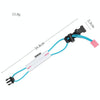 ISE MOUNT Outdoor Riding Reflective Pants Cuff Strap Elastic Night Running Sports Leg Safety Band(Fluorescent Orange)