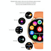 QS80 1.39 inch BT5.2 Smart Sport Watch, Support Bluetooth Call / Sleep / Blood Oxygen / Temperature / Heart Rate / Blood Pressure Health Monitor(Orange)