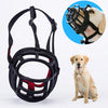 Dog Muzzle, Breathable Basket Muzzle (Black, 8.8x8.4x11cm) - Anti-Bark, Bite Prevention