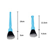 Car Details Soft Bristle Interior Brush Crevice Cleaning Brush, Style: Short Blue Handle