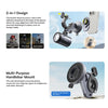 Baseus PrimeTrip Series 2 in 1 Set Dual Color Bike Light Bicycle Phone Holder(Black)