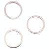 iPhone 13 Pro Rear Camera Lens Protector (White, 3 Pack)