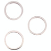 iPhone 13 Pro Max Rear Camera Lens Protector (White, 3 Pack)