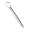 Oral Cleaning Stainless Steel Tongue Scraper, Specification:14.6  2.4 cm