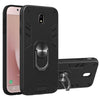 For Samsung Galaxy J7 Pro / J730 2 in 1 Armour Series PC + TPU Protective Case with Ring Holder(Black)