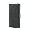 For Nokia 7 Plus Skin Feel Crocodile Texture Magnetic Clasp PU Leather Phone Case(Black)