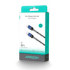 JOYROOM S-A42 Crystal Clear Series Fast Charging Data Cable, Type-C to 8 Pin Cable, Length: 1.2m(Black)