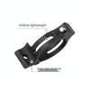 FMFXTR Bike Front Derailleur Clamp Straight Lock Turn to Clamp Converting Seat(Black 34.9mm)