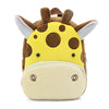 Kids 3D Animal Velvet Backpacks Children Cartoon Kindergarten Toys Gifts School Bags(Giraffe)