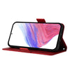 For Asus Zenfone 11 Ultra Embossed Rose RFID Anti-theft Leather Phone Case(Red)