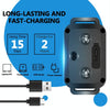 Anti Bark Dog Training Collar - Colour Screen, Rechargeable, Waterproof (Black)