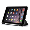 For iPad 9.7 inch DG.MING See Series Horizontal Flip Leather Case with Holder & Pen Holder(Grey)