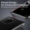 For Samsung Galaxy S20 Ultra Shockproof Ultra-thin Metal Protective Frame(Rose Gold)