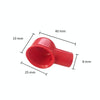 5 Pair Car Battery Clip Protective Cover Dust Cap PVC Insulated Protective Cover Harness End Protective Cover(BD-41)
