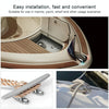 316 Stainless Steel Light-Duty Flat Claw Bolt Speedboat Yacht Ship Accessories, Specification: 200mm 8inch