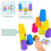 Mixed Colors Quick Stack Cups Speed Training Sports Stacking Cups With Card,Spec: Single Person