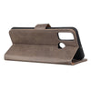 For Alcatel 3X 2020 KHAZNEH Cowhide Texture Horizontal Flip Leather Case with Holder & Card Slots & Wallet(Khaki)
