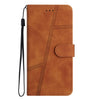 For Samsung Galaxy A36 Skin-feel Stitching Leather Phone Case(Brown)