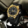 BINBOND B885 Outdoor Sports Timing Dual-Display Waterproof Electronic Watches(Black-White-Black)