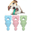 Puppy Teething Chew Toy - Green Nipple Shape - TPR Rubber