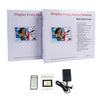 15.6 inch FHD LED Display Digital Photo Frame with Holder & Remote Control, MSTAR V53 Program, Support USB / SD Card Input(Black)