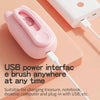 Electric Cat Massage Comb with Spray - Pink - USB Rechargeable