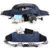 YIPINU YQM-D1 Multi-function Outdoor Fashion Mobile Phone Crossby Waist Bag Storage Chest Bag(Black)