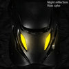 SULAITE Motorcycle Protector Rider Wind Warmth Protective Gear Riding Equipment, Colour: Black Knee Pad+Elbow Pad
