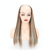 Wig Half Headgear Long Straight Hair U-Shaped Wig Headgear, Colour: 12.US-12H613