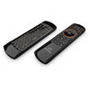 Rii i25 Air Mouse 2.4GHz Wireless Keyboard with IR Remote Controller for PC, Android TV Box / Smart TV, Game Devices(Black)