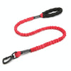 HCPET Bungee Dog Lead 75cm (Stretches to 115cm) Red - For Dogs 9-60kg