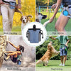 Dog Training Bag Outing Food Snacks Garbage Bag Dog Outing Training Waist Bag Pet Training Bag, Specification:Blue Waist Bag