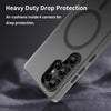 For Samsung Galaxy S25 Ultra MagSafe Frosted Translucent TPU + PC Full Coverage Phone Case(Black)