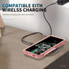 For Samsung Galaxy S20 Ultra 3 in 1 PC + TPU Phone Case with Ring Holder(Pink)