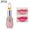 Transparent Changed Color Moisturizer Jelly Flower Long-lasting Lipbalm(yellow)